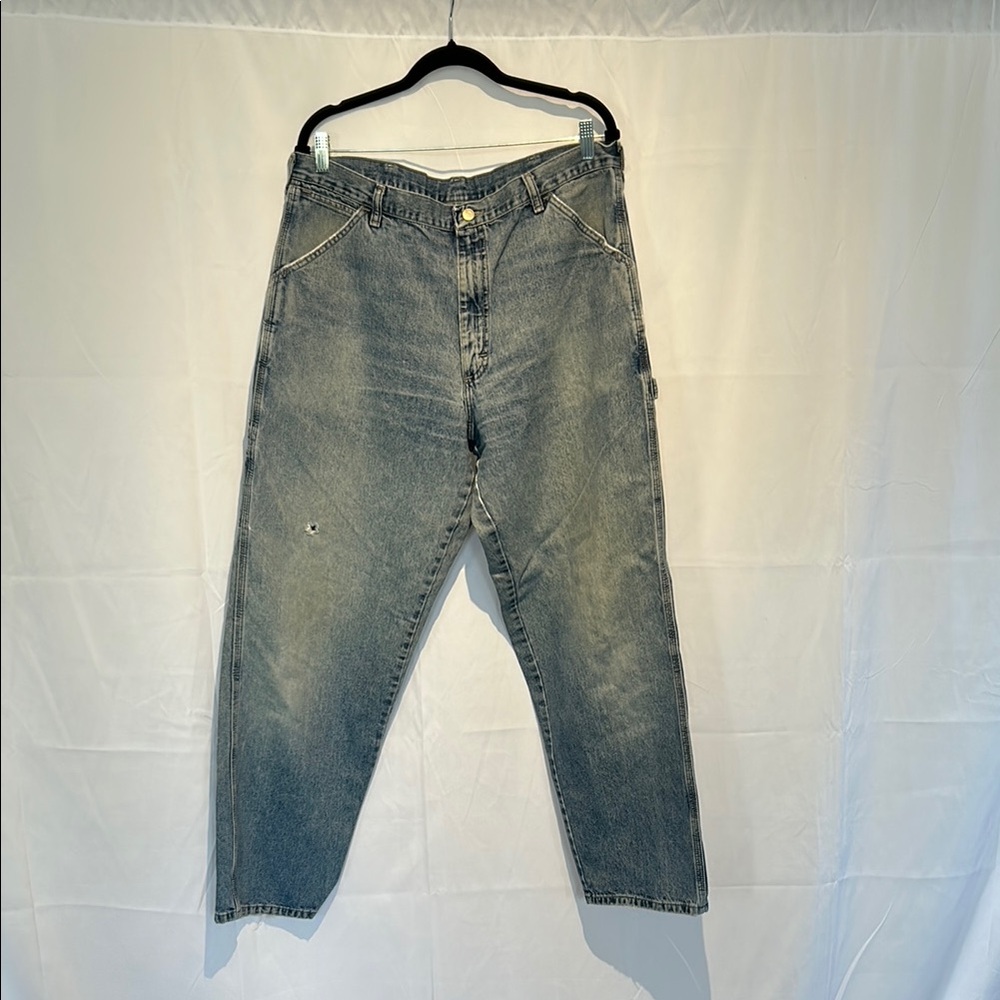 Wrangler Blue Relaxed Fit Jeans